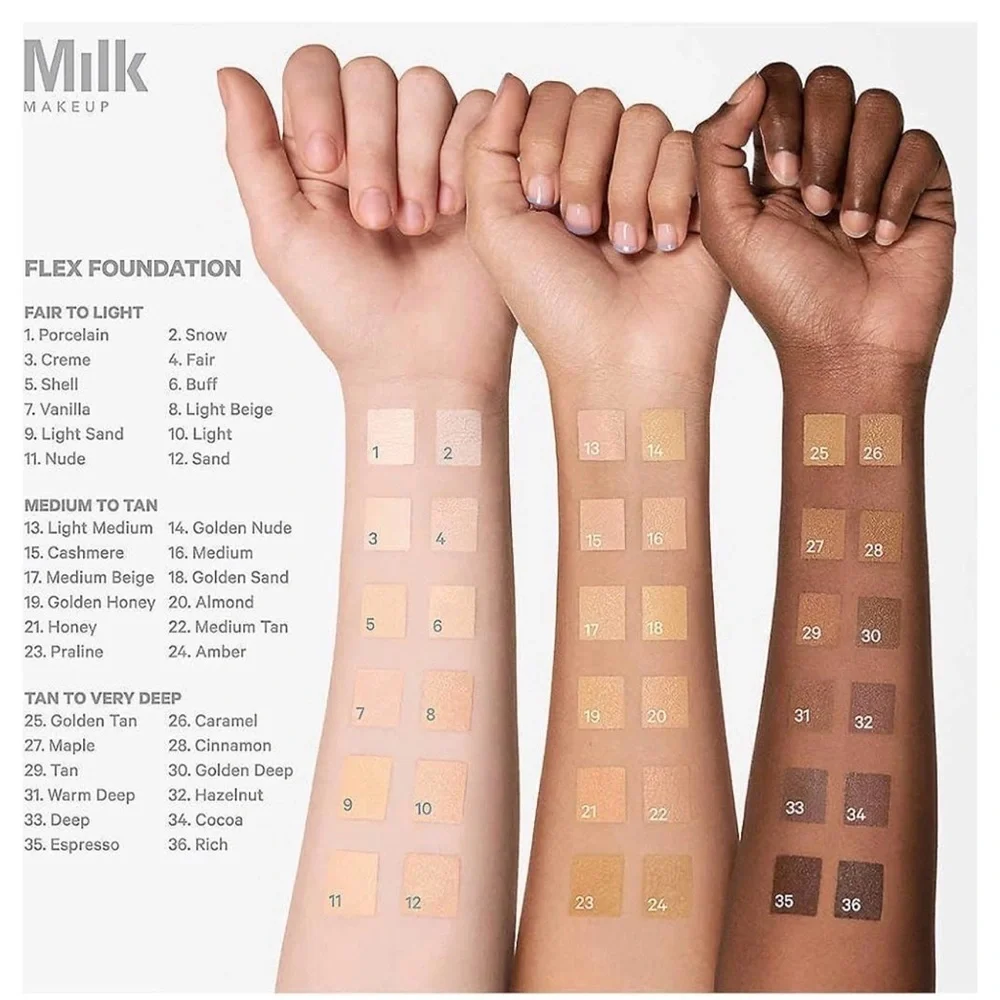 Milk SAND Cream Foundation Stick — Warm Tan Shade